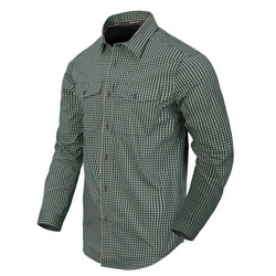 Helikon - Сорочка Covert Concealed Carry - Savage Green Checkered - KO-CCC-CB-C1