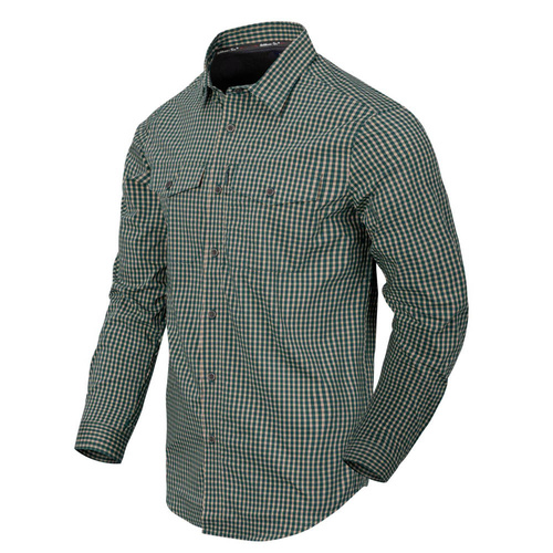 Helikon - Сорочка Covert Concealed Carry - Savage Green Checkered - KO-CCC-CB-C1 - Тактичні сорочки