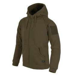 Helikon - Толстовка Urban Tactical Hoodie® Lite - FullZip - Зелений - BL-ULF-CB-82