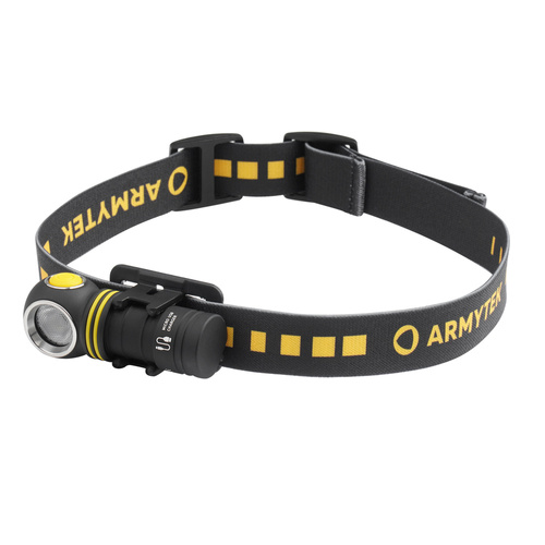 Armytek - Акумуляторний світлодіодний ліхтар / налобний ліхтар Elf C1 - тепле світло - 930 лм - F05003W - Ліхтарики на голову