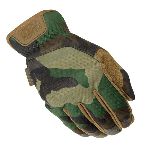 Mechanix - Рукавички тактичні FastFit - Woodland - FFTAB-77 - Тактичні рукавиці