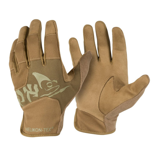 Helikon - Перчатки тактические All Round Fit Tactical Gloves Light® - Coyote Brown / Adaptive Green - RK-AFL-PO-1112A - Тактические перчатки