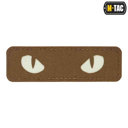 M-Tac - Нашивка Morale Patch - Cat Eyes - Laser Cut - Coyote - 51009599 - Нашивки