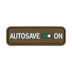 M-Tac - Нашивка Autosave PVC - 3D - Coyote - 51116705