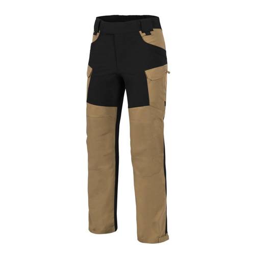 Helikon - Брюки для улицы Hybrid Outback Pants® - DuraCanvas® - Coyote / Чёрный - SP-HOP-DC-1101A - Тактические брюки