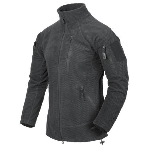 Helikon - Флисовая толстовка Alpha Tactical Grid Fleece - Shadow Grey - BL-ALT-FG-35 - Флисовые куртки 