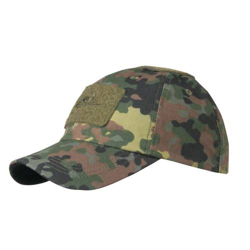 Helikon - Тактическая кепка - PolyCotton Ripstop - Flecktarn - CZ-BBC-PR-23 - Кепки