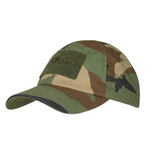 Helikon - Тактическая кепка - PolyCotton Ripstop - Woodland - CZ-BBC-PR-03 - Кепки