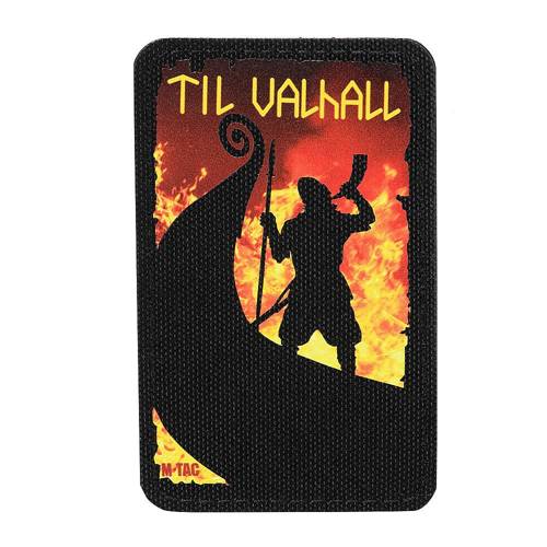 M-Tac - Нашивка Til Valhall - Morale Patch - Black - 51304002. - Нашивки