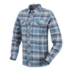 Helikon - Сорочка Defender Mk2 Pilgrim Shirt® - Blue Plaid - KO-DPG-SR-P6501