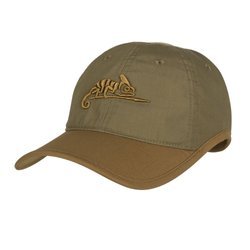 Helikon - Кепка з логотипом - PolyCotton Ripstop - Adaptive Green / Coyote - CZ-LGC-PR-1211A