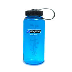 Nalgene - Пляшка для води 16 унцій Wide Mouth Sustain - різьба 53 мм - 500 мл - Синя - 2020-1816