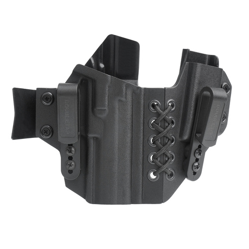 DOUBLETAP GEAR - Еластична внутрішня кобура Kydex Appendix IWB  - чорна. - Внутрішні кобури