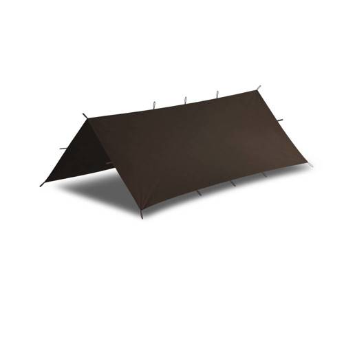 Helikon - Брезент, бівуачне полотно Supertarp Small® - 250 x 200 см - Earth Brown - PO-STS-PO-0A  - Гамаки