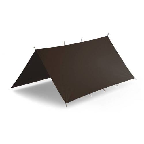 Helikon - Брезент, брезент для бівуаку Supertarp® - 300 x 300 см - Earth Brown - PO-STP-PO-0A - Гамаки