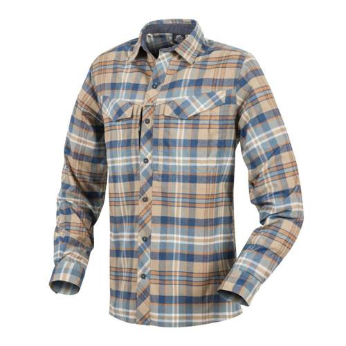 Helikon - Сорочка Defender Mk2 Pilgrim Shirt® - Ginger Plaid - KO-DPG-SR-P2401 - Тактичні сорочки