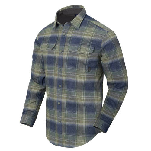 Helikon - Сорочка GreyMan - Blast Blue Plaid - KO-GMN-PN-PE - Тактичні сорочки