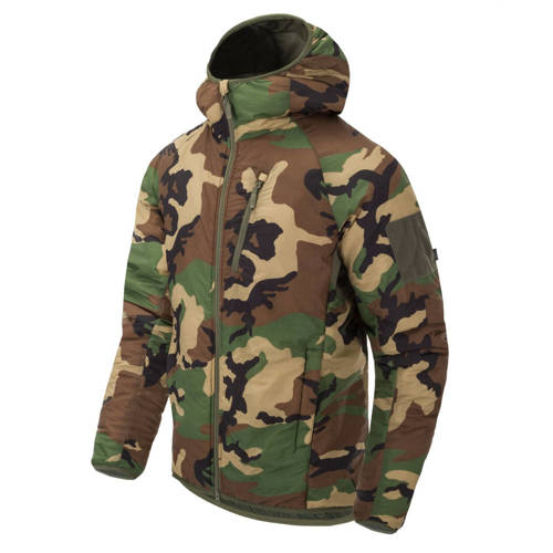 Helikon - Куртка з капюшоном Wolfhound Hoodie - Woodland - KU-WLH-NL-03 - Зимові куртки