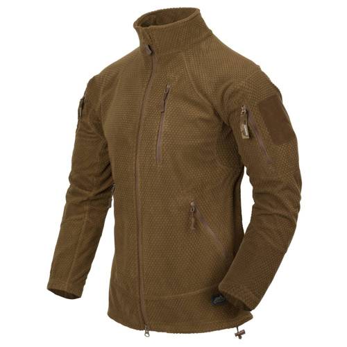 Helikon - Толстовка флісова Alpha Tactical Grid Fleece - Coyote - BL-ALT-FG-11 - Фліси