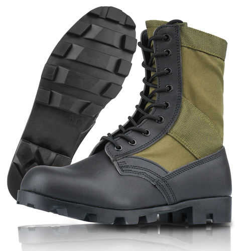 Mil-Tec - Американські тактичні черевики Jungle Boots - Green OD - 12826001 - Берци