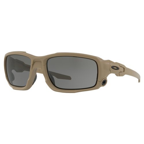 Oakley - Балістичні окуляри SI Ballistic Shocktube Terrain Tan - Grey - OO9329-04 - Балістичні окуляри