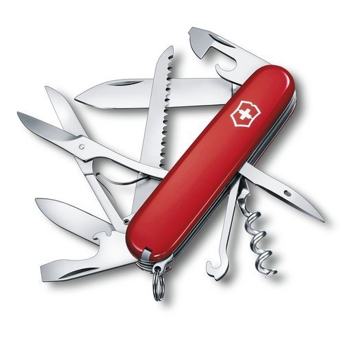 Кишеньковий ніж Victorinox - Huntsman - червоний - 1.3713 - Швейцарські ножі